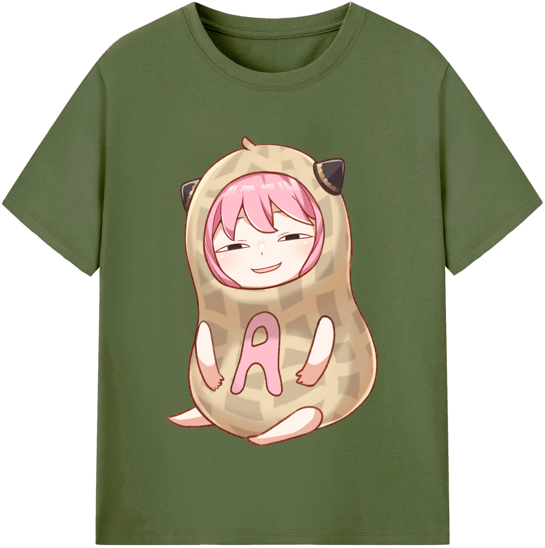 （画像用） SPY×FAMILY间谍家家酒 綿100％半袖Tシャツ（フロントプリント）